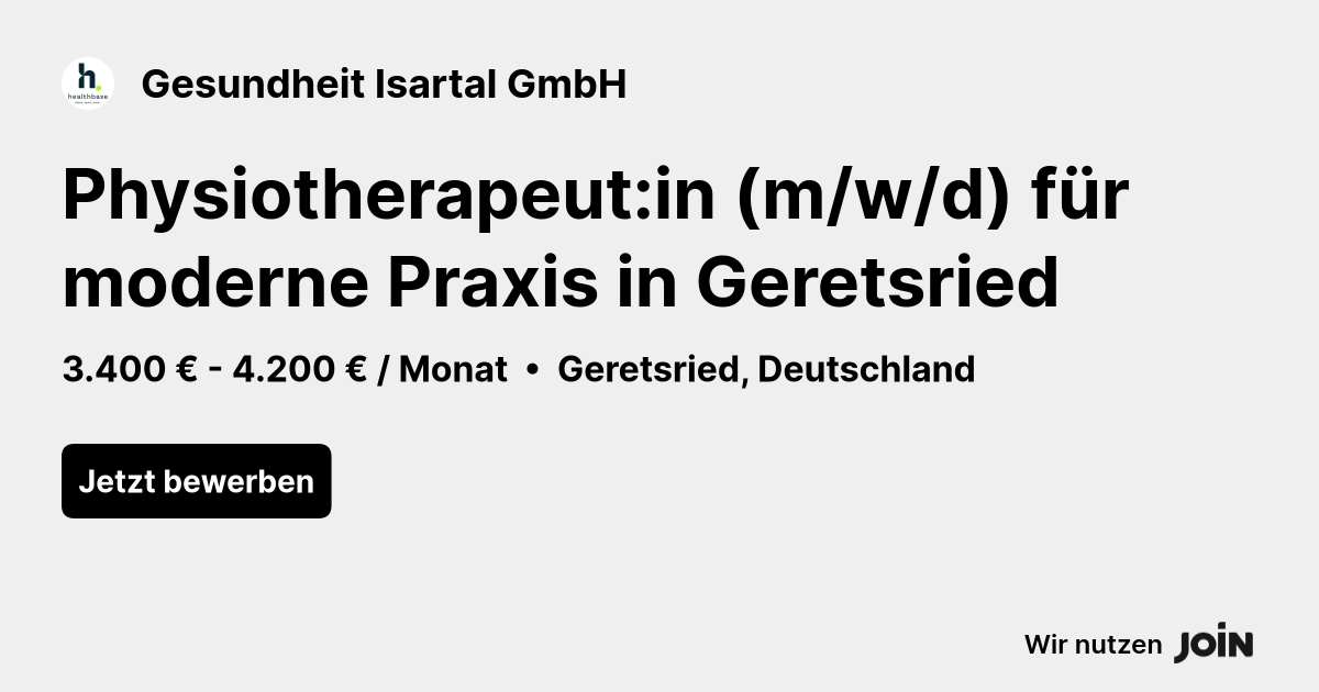 Gesundheit Isartal GmbH logo