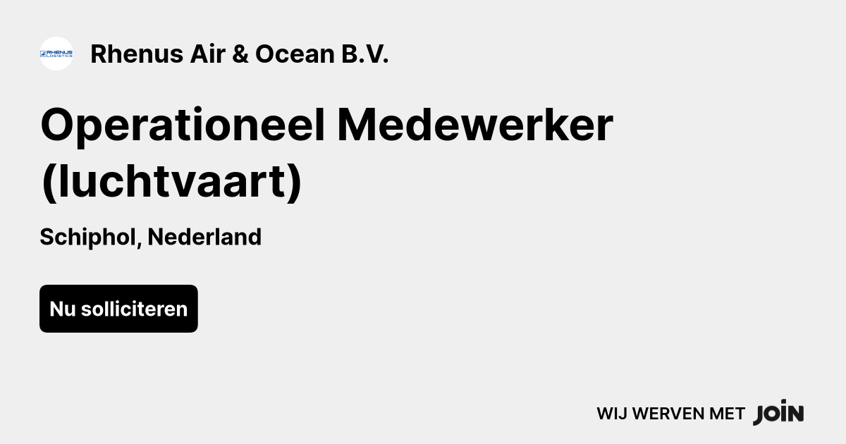 Rhenus Air & Ocean B.V. logo