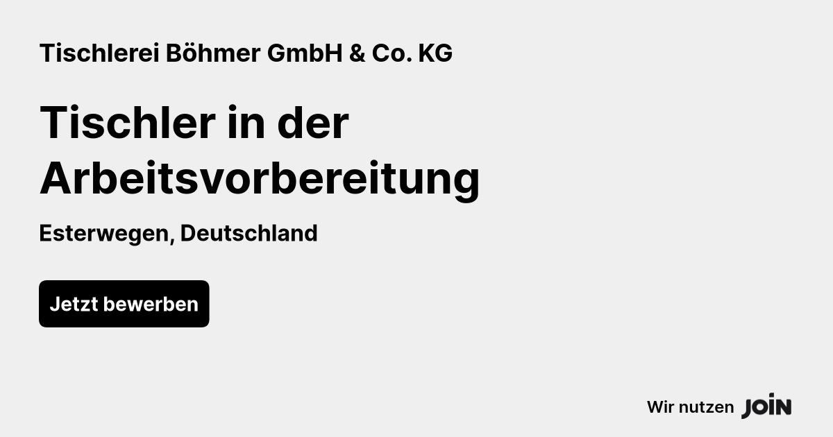 Tischlerei Böhmer GmbH & Co. KG logo