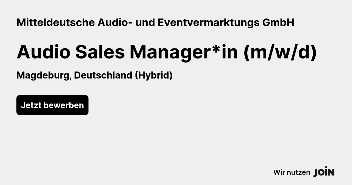 Mitteldeutsche Audio- und Eventvermarktungs GmbH logo