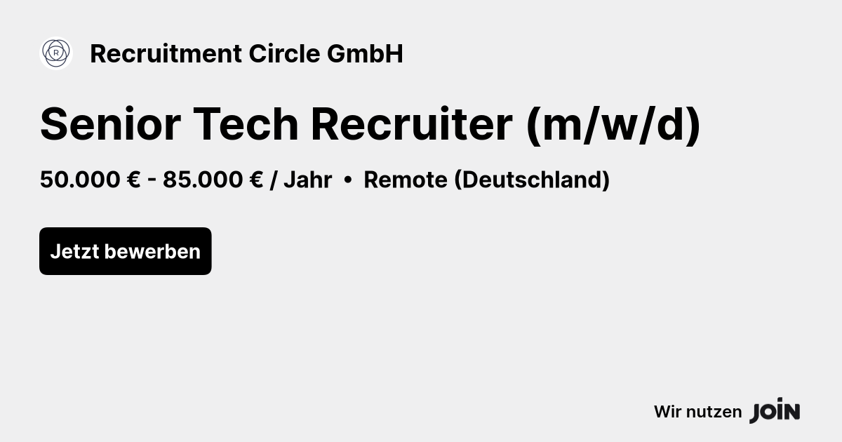 Recruitment Circle GmbH logo