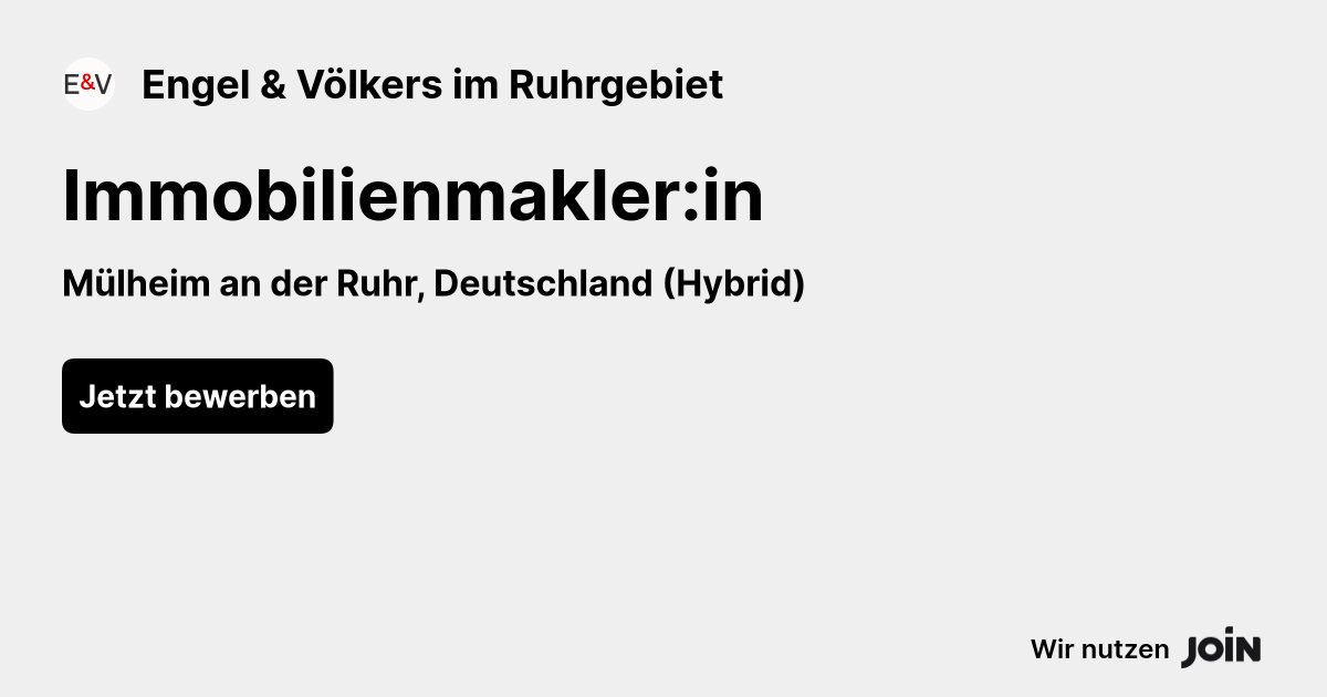 Engel & Völkers im Ruhrgebiet logo