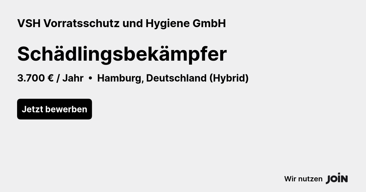VSH Vorratsschutz und Hygiene GmbH logo