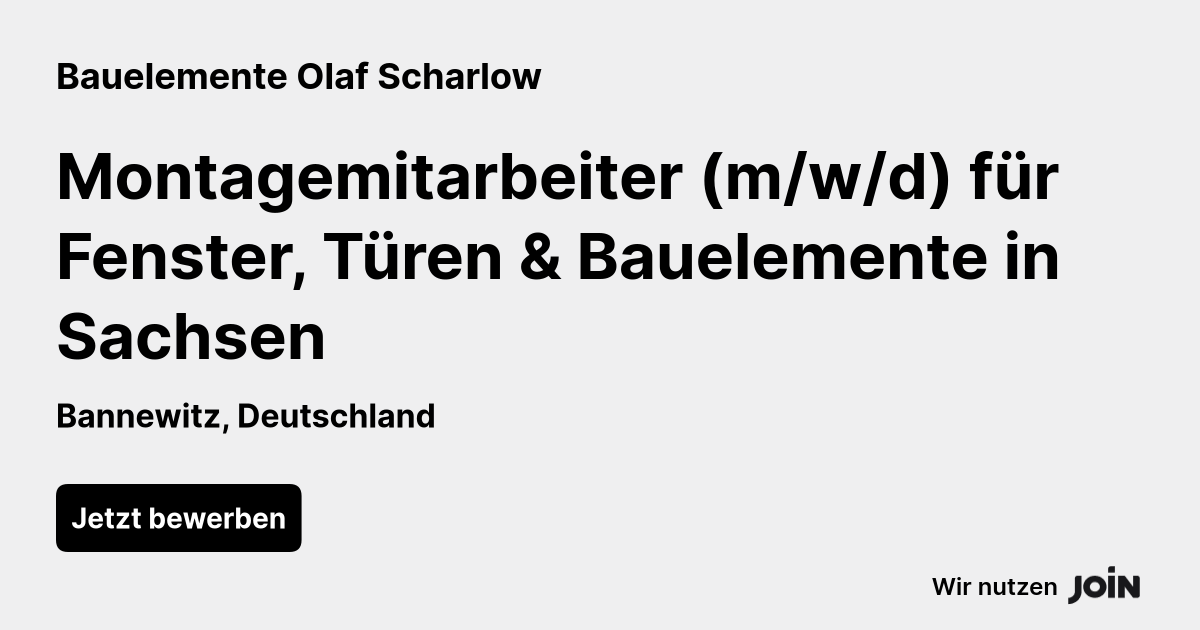 Bauelemente Olaf Scharlow logo