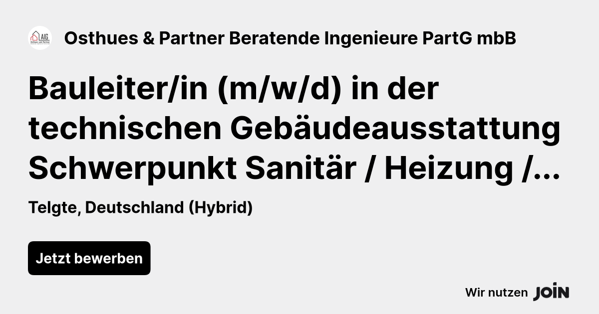 Osthues & Partner Beratende Ingenieure PartG mbB logo