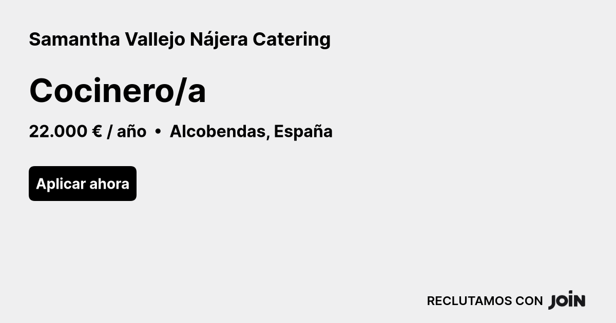 Samantha Vallejo Nájera Catering logo