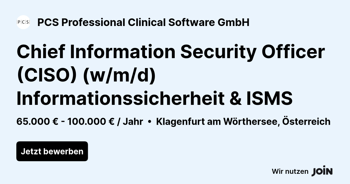 PCS Professional Clinical Software GmbH logo