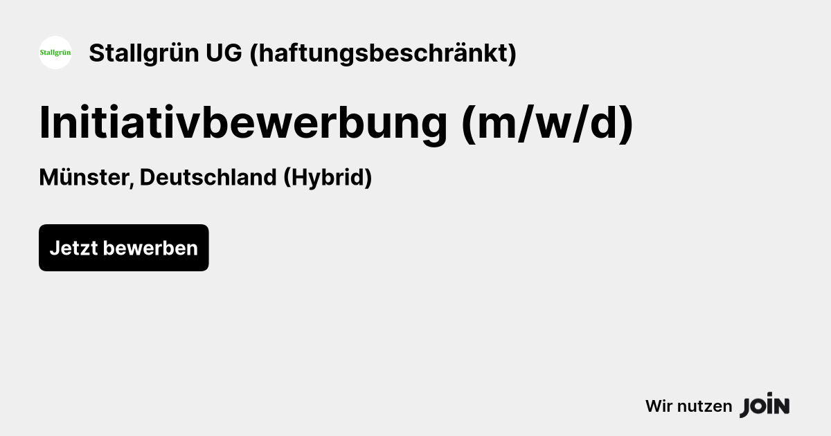 Stallgrün UG (haftungsbeschränkt) logo