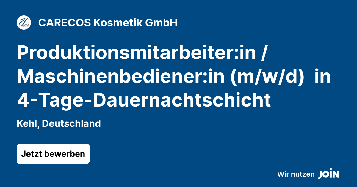 CARECOS Kosmetik GmbH logo