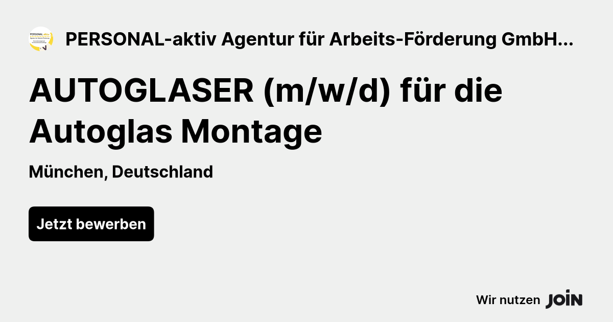 PERSONAL-aktiv Agentur für Arbeits-Förderung GmbH -DIREKTVERMITTLUNG logo