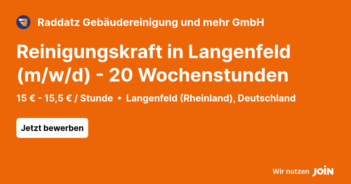 Raddatz Gebäudereinigung und mehr GmbH logo