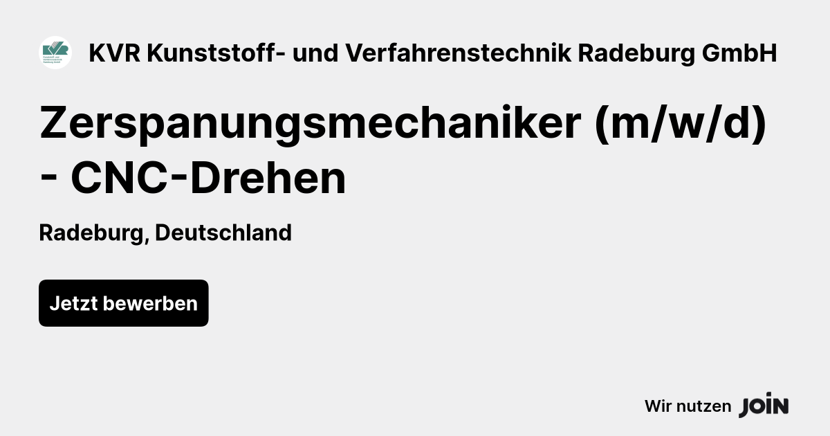 KVR Kunststoff- und Verfahrenstechnik Radeburg GmbH logo