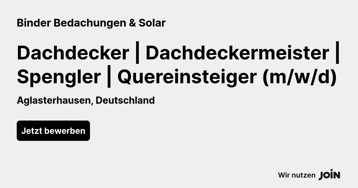 Binder Bedachungen & Solar logo