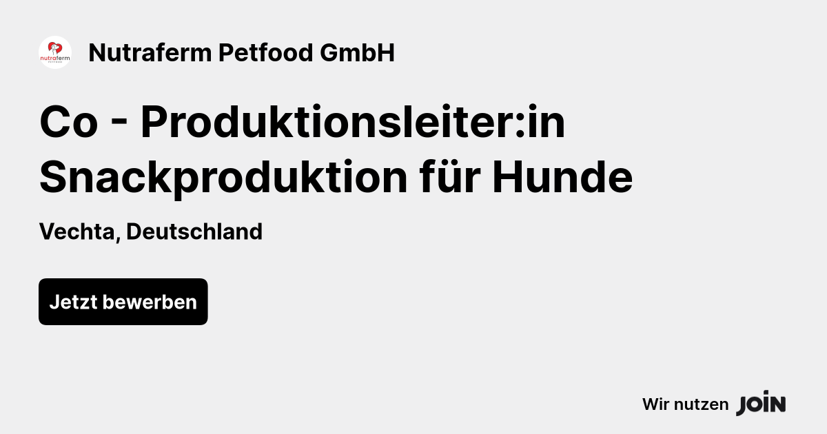 Nutraferm Petfood GmbH logo