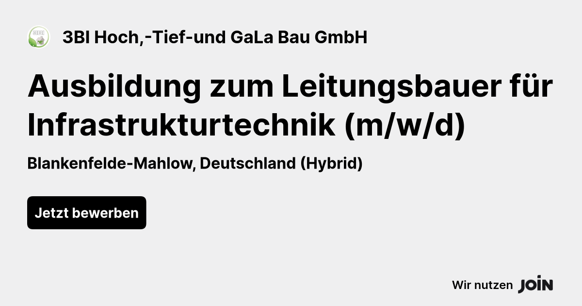 3BI Hoch,-Tief-und GaLa Bau GmbH logo