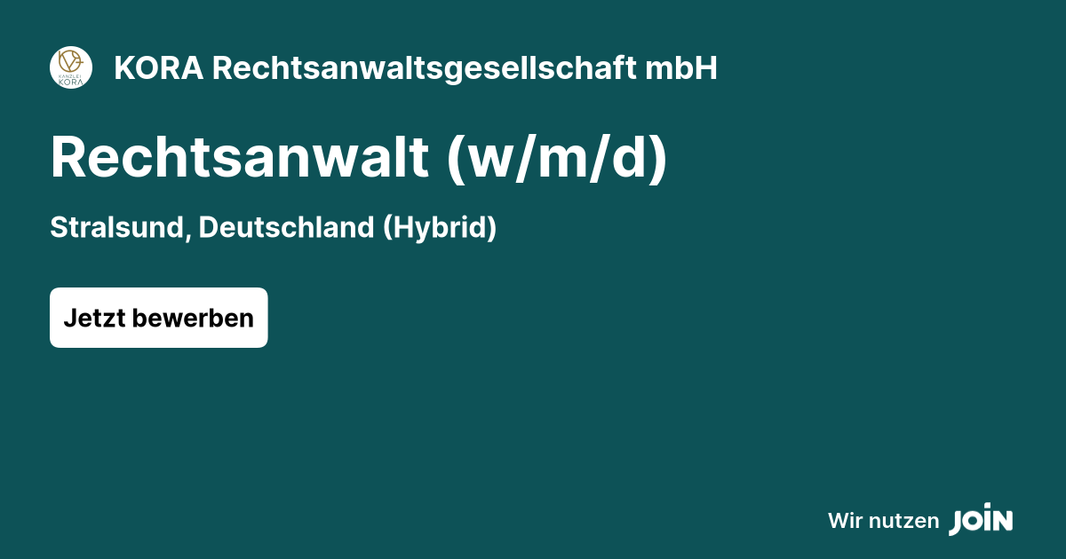 KORA Rechtsanwaltsgesellschaft mbH logo