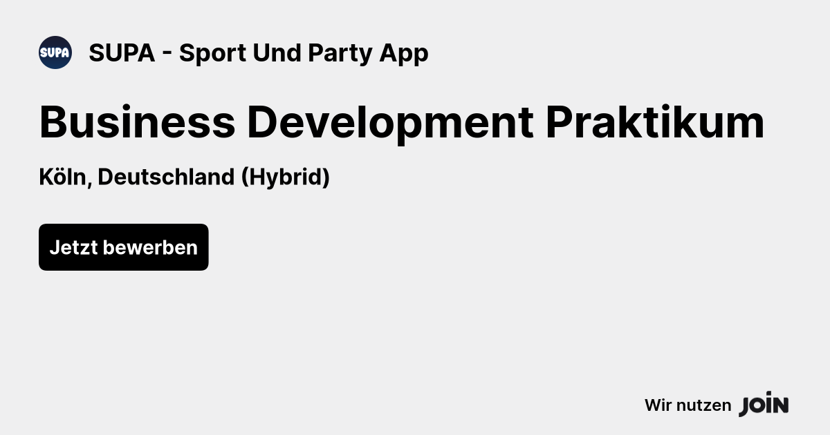 SUPA - Sport Und Party App logo