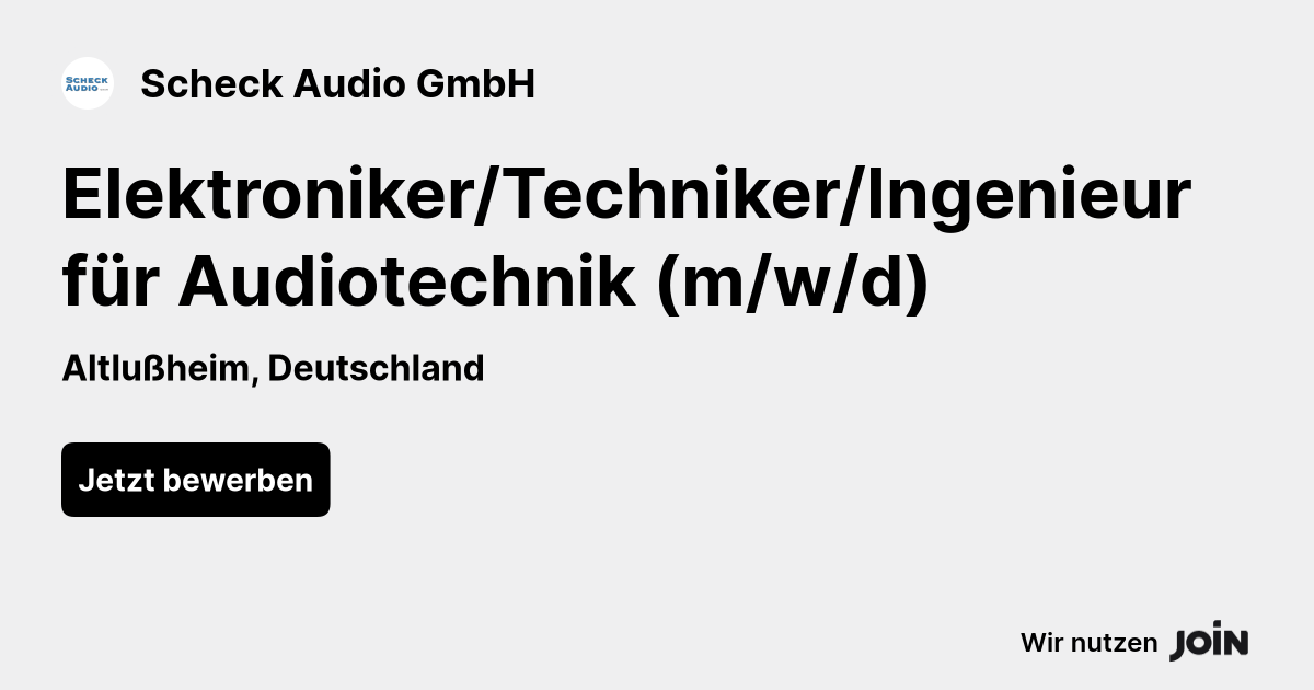Scheck Audio GmbH logo