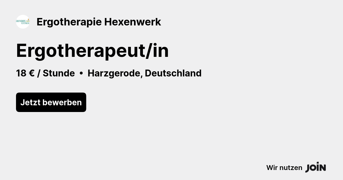 Ergotherapie Hexenwerk logo