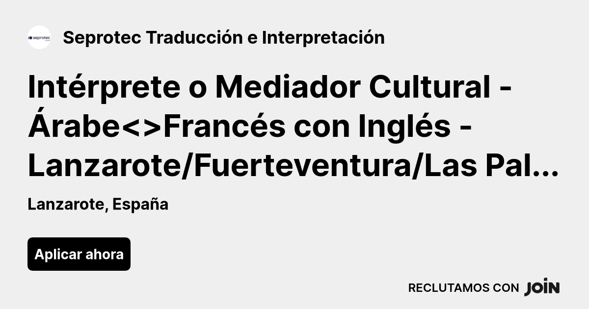 Seprotec Traducción e Interpretación logo