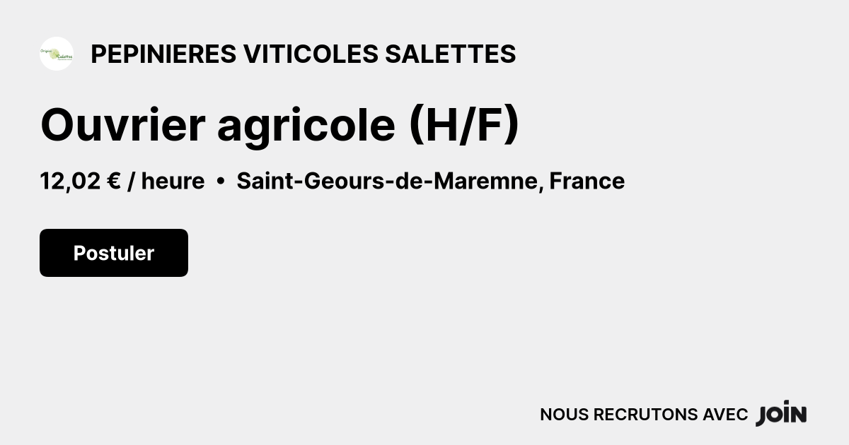 PEPINIERES VITICOLES SALETTES logo