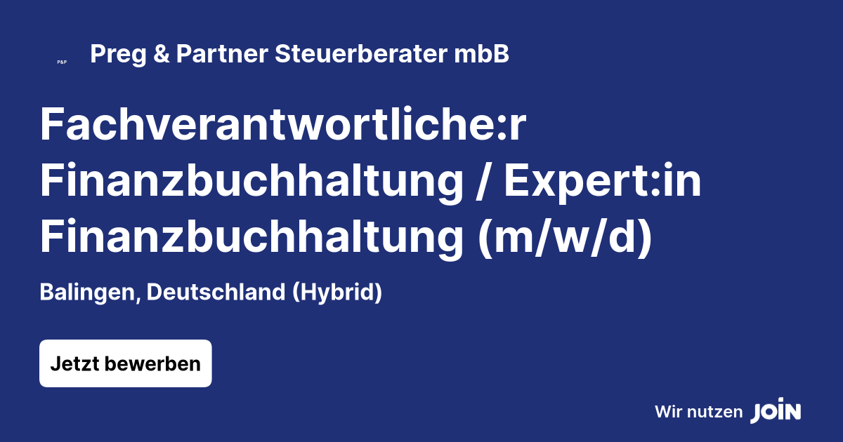 Preg & Partner Steuerberater mbB logo