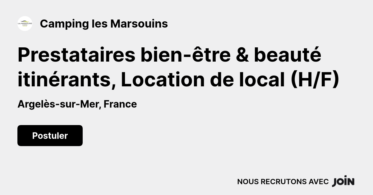 Camping les Marsouins logo