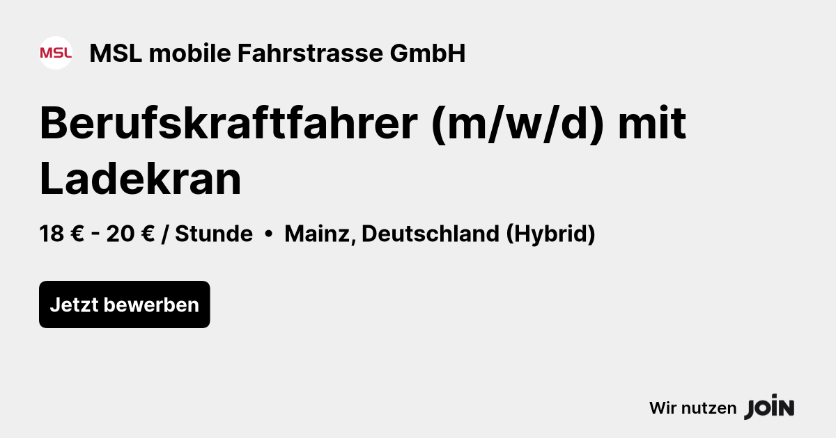 MSL mobile Fahrstrasse GmbH logo