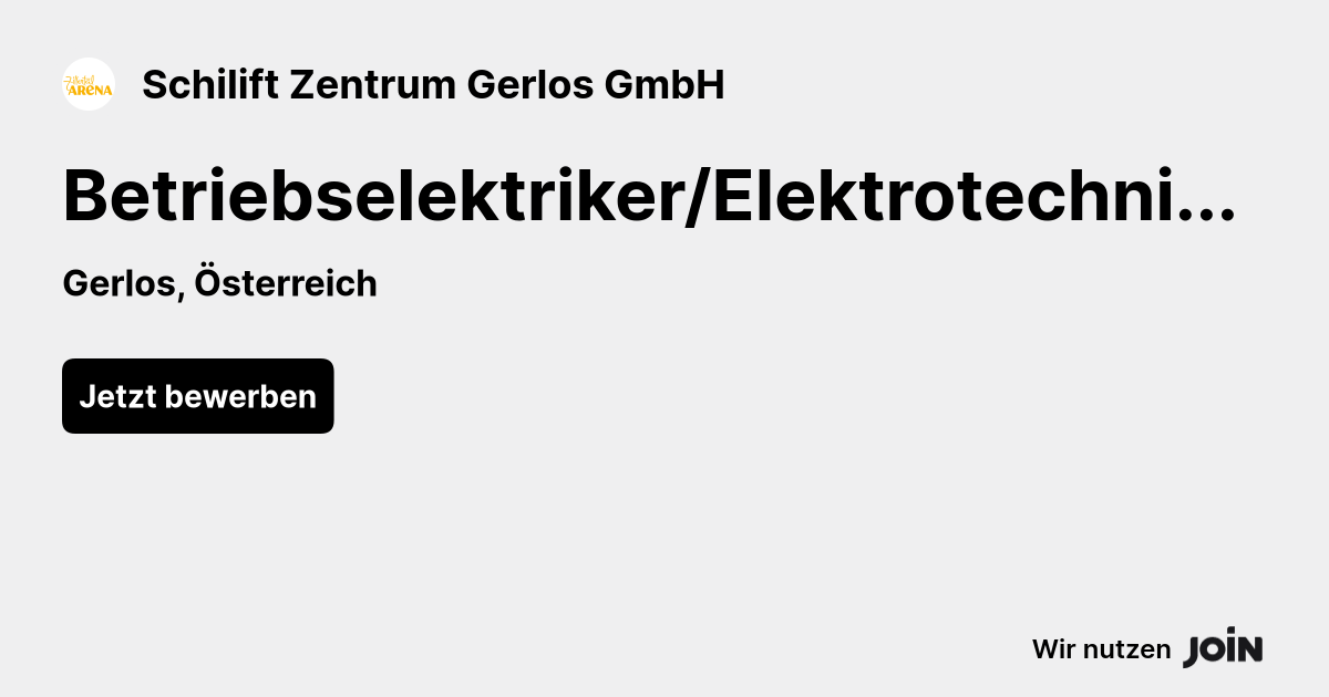Schilift Zentrum Gerlos GmbH logo