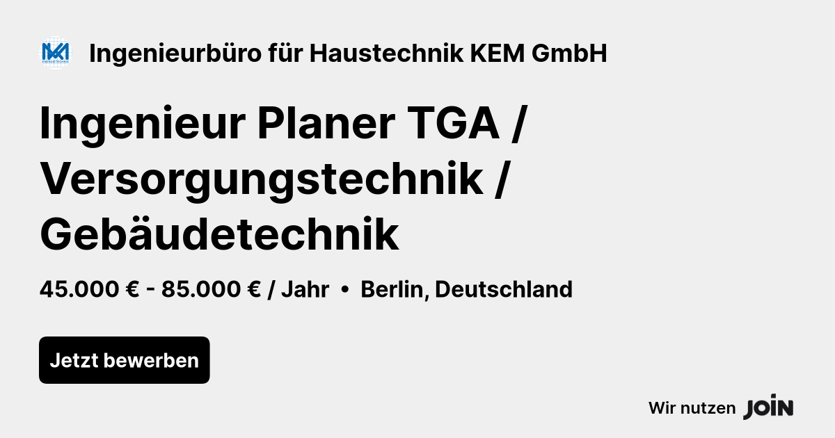 Ingenieurbüro für Haustechnik KEM GmbH logo
