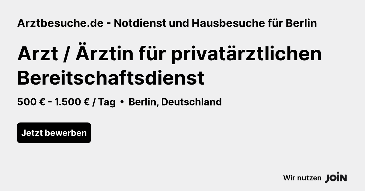 Arztbesuche.de - Notdienst und Hausbesuche für Berlin logo