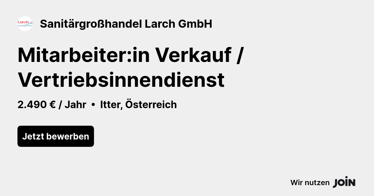 Sanitärgroßhandel Larch GmbH logo