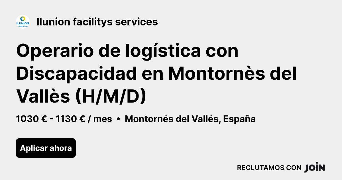 Ilunion facilitys services logo