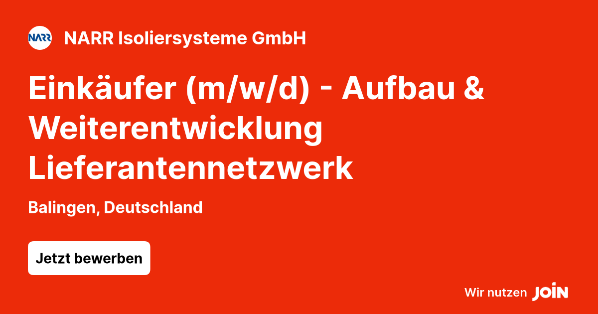 NARR Isoliersysteme GmbH logo
