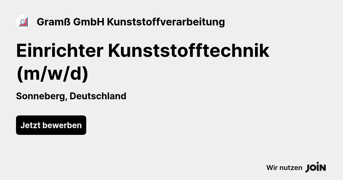 Gramß GmbH Kunststoffverarbeitung logo