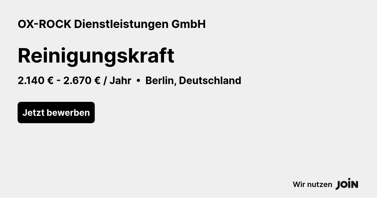 OX-ROCK Dienstleistungen GmbH logo