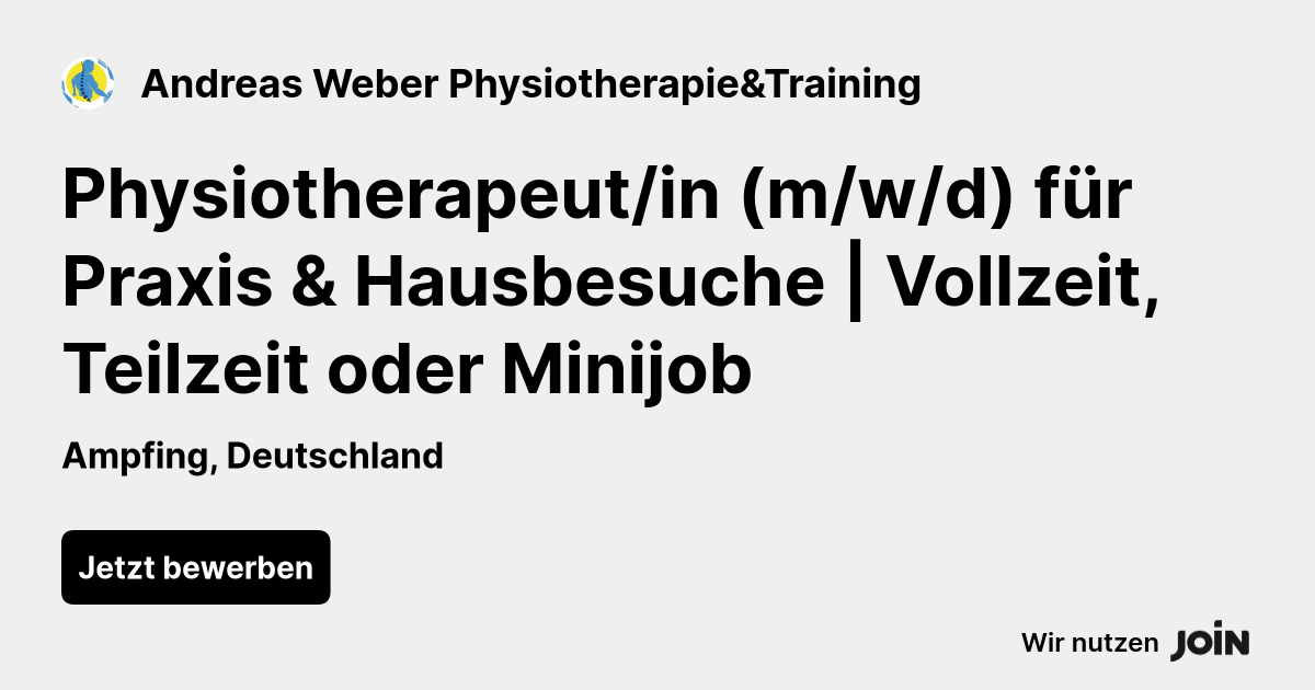 Andreas Weber Physiotherapie&Training logo