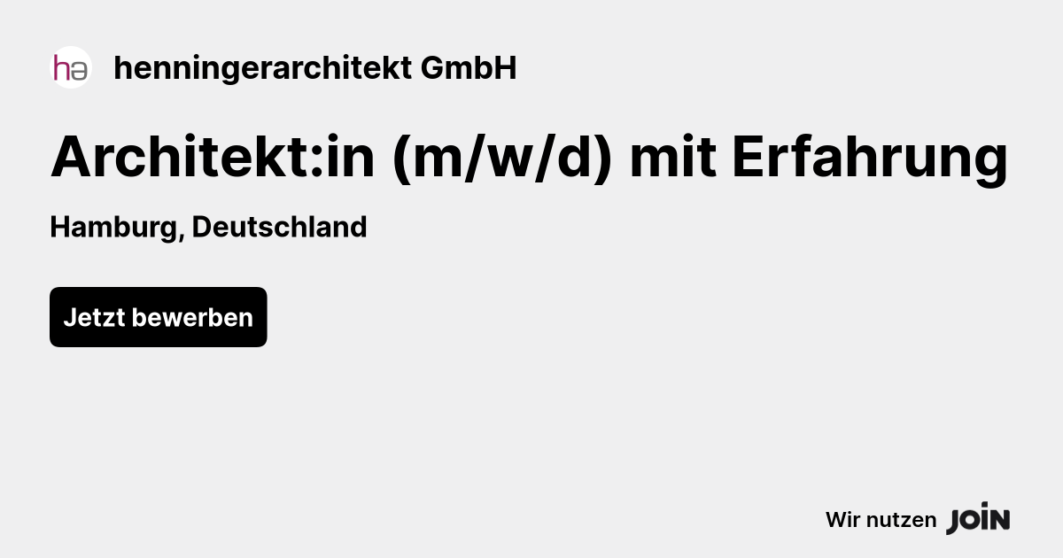 henningerarchitekt GmbH logo