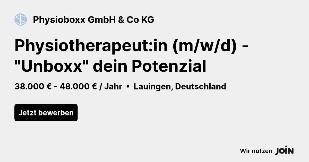 Physioboxx GmbH & Co KG logo