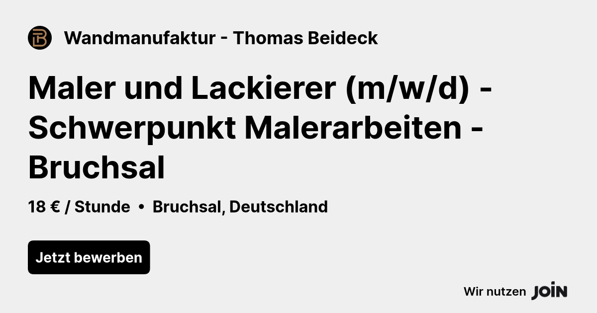Wandmanufaktur - Thomas Beideck logo
