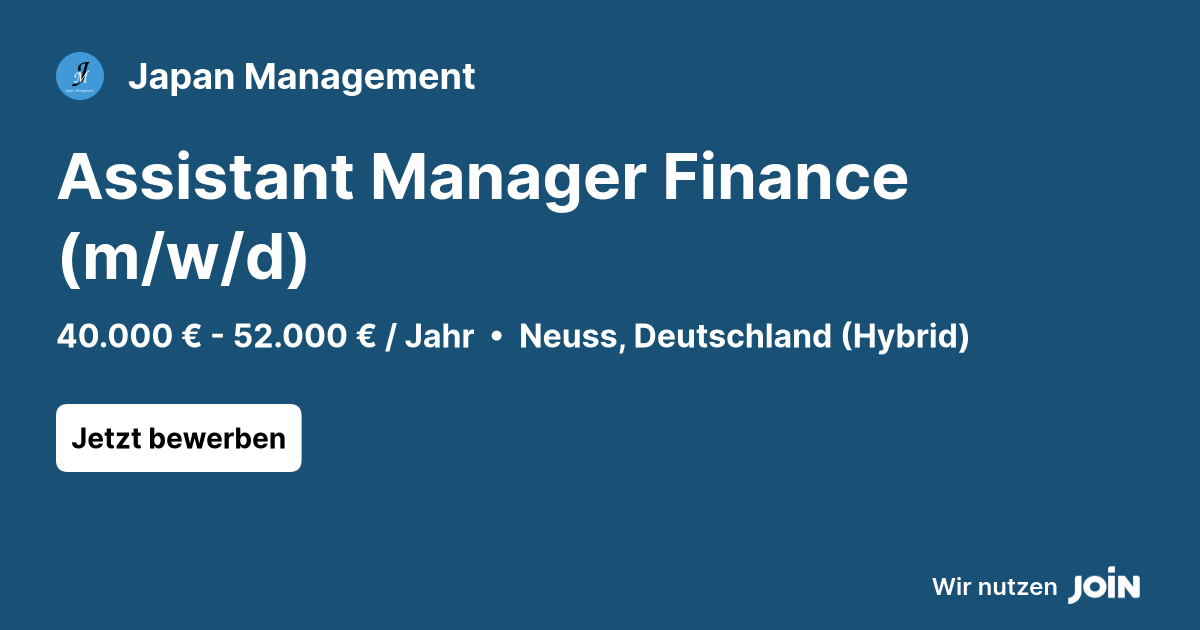 Japan Management logo