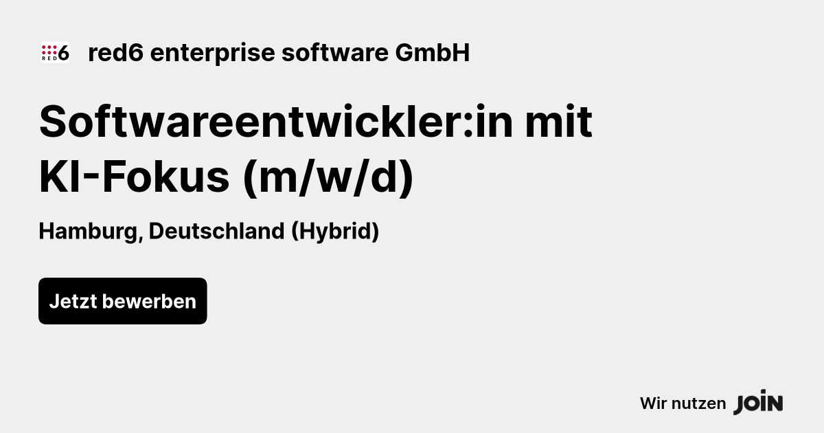 red6 enterprise software GmbH logo