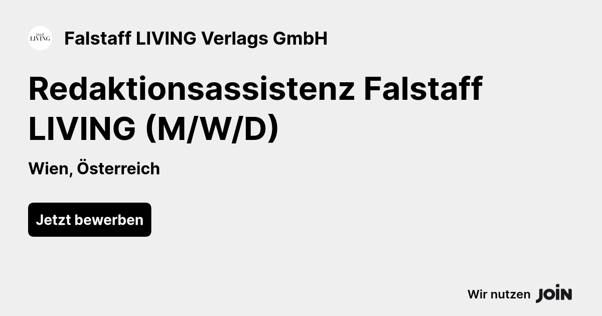 Falstaff LIVING Verlags GmbH logo