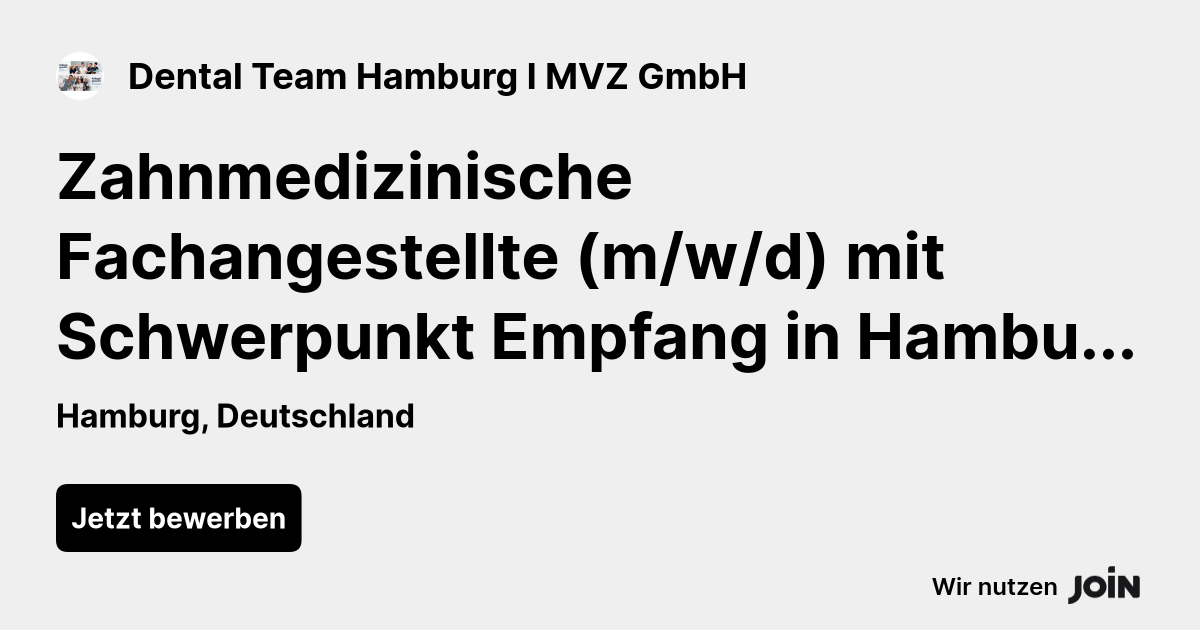 Dental Team Hamburg I MVZ GmbH logo