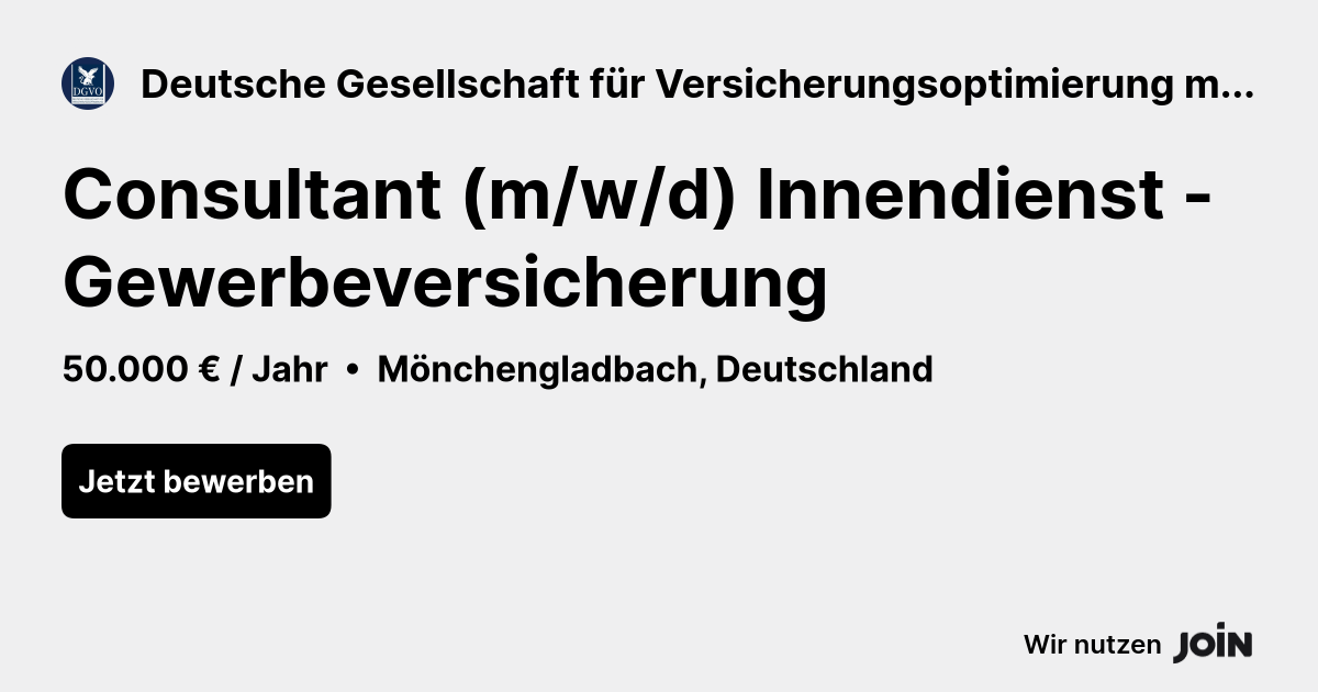 Deutsche Gesellschaft für Versicherungsoptimierung mbH & Co. KG logo