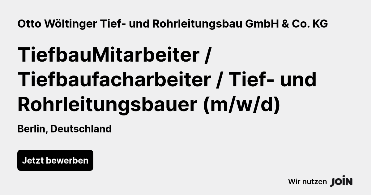 Otto Wöltinger Tief- und Rohrleitungsbau GmbH & Co. KG logo