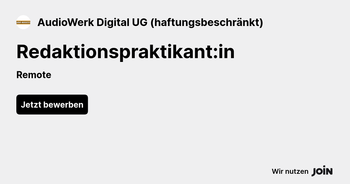 AudioWerk Digital UG (haftungsbeschränkt) logo