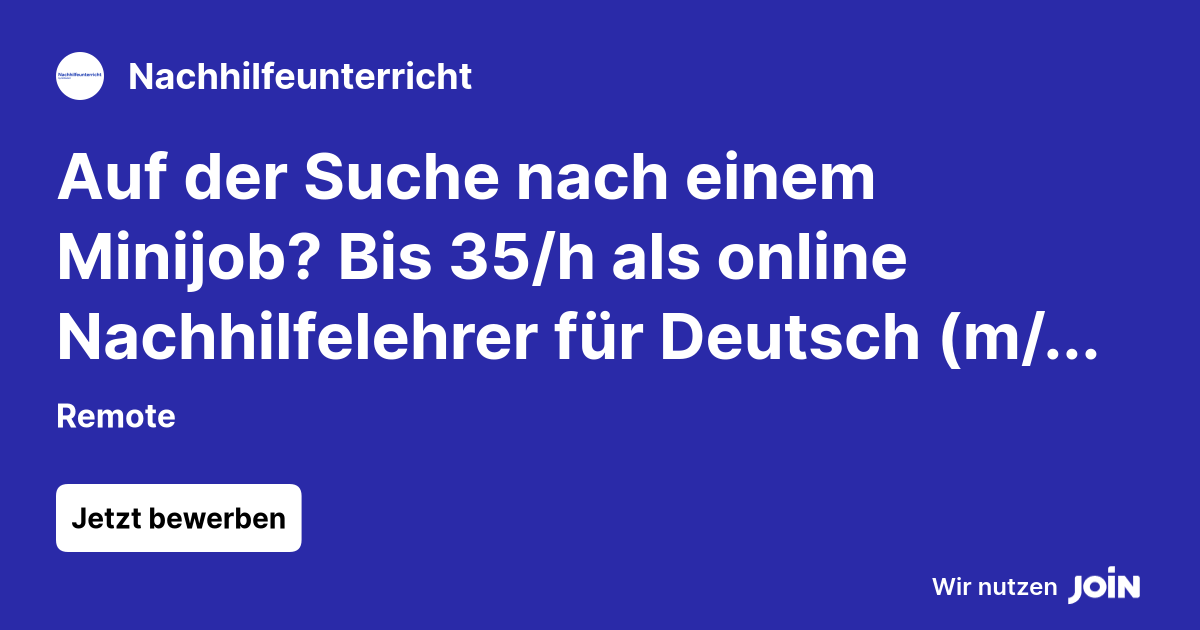 Nachhilfeunterricht logo