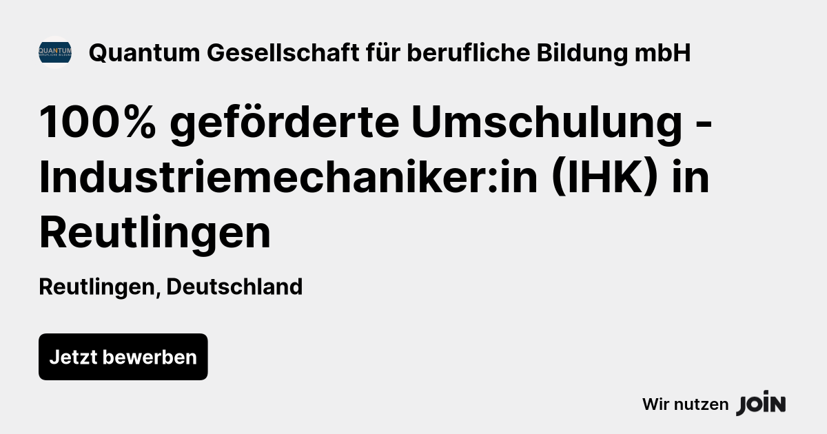 Quantum Gesellschaft für berufliche Bildung mbH logo