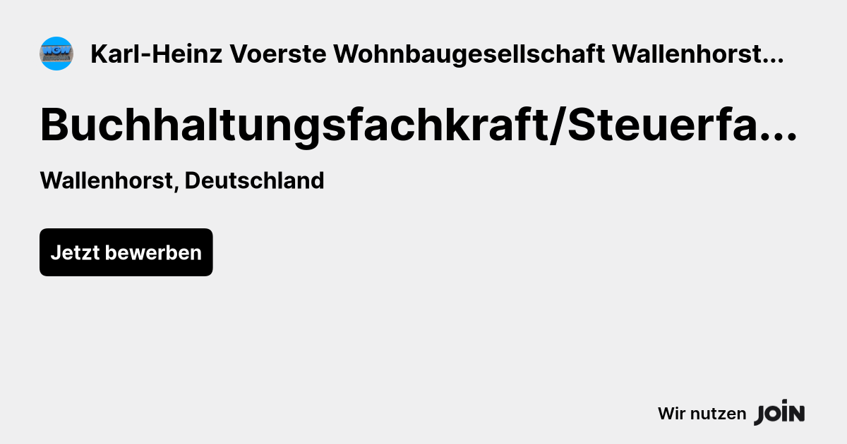 Karl-Heinz Voerste Wohnbaugesellschaft Wallenhorst mbH & CO. KG logo